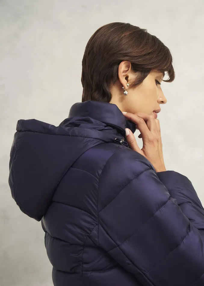 Women Tonicha Puffer Navy Hobbs Coats and Jackets