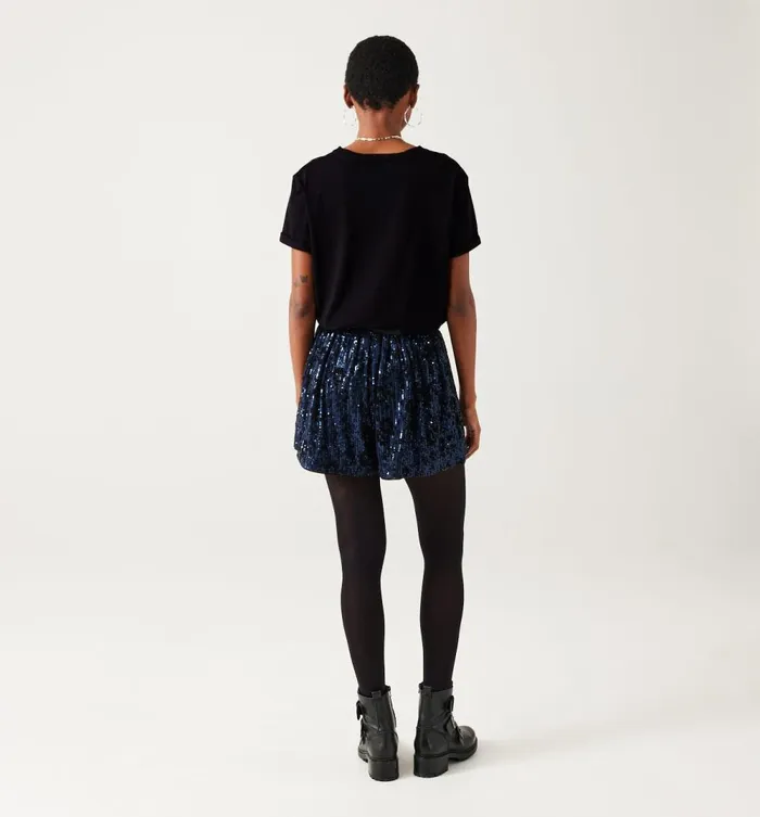 Women Top With Front Lettering 8211 Black Print Promod Tops Women Top With Front Lettering 8211 Black Print Promod Tops
