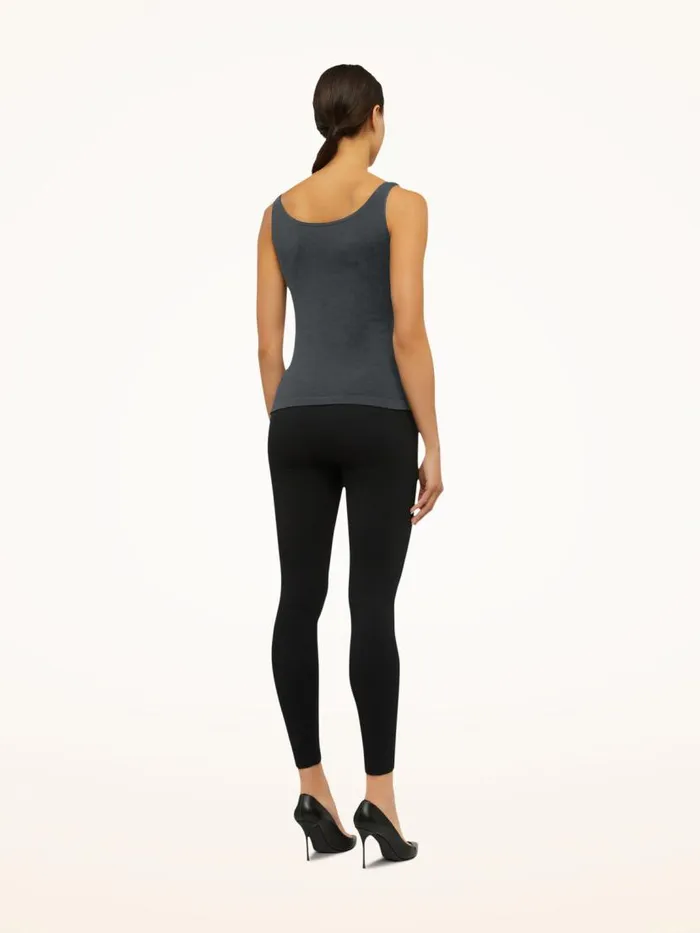 Women Tops and Tshirts Wolford Jamaika Top Sleeveless Titanium