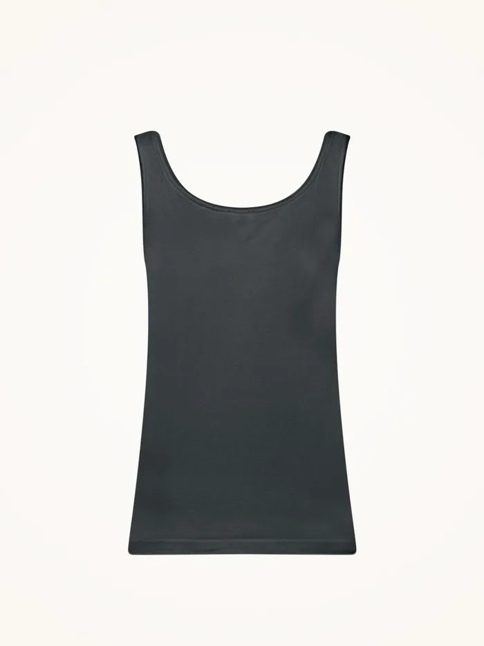 Women Tops and Tshirts Wolford Jamaika Top Sleeveless Titanium