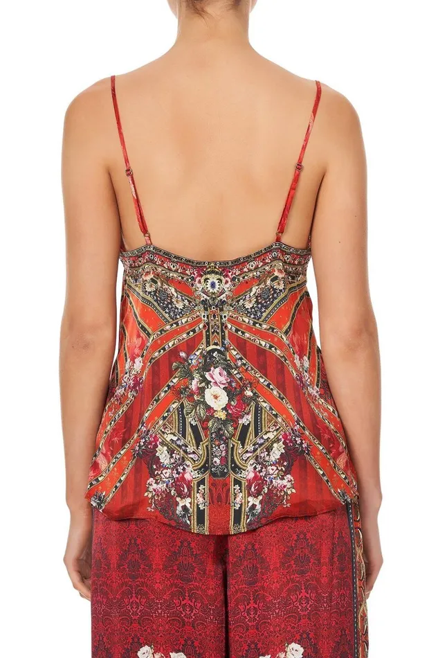 Women Tops Camilla Lace Trim Cami Stories Of A Station