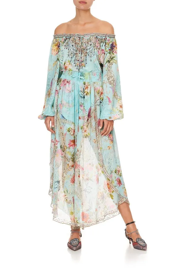 Women Tops Camilla Neck Tie Gathered Blouse A Royal Stitch Up