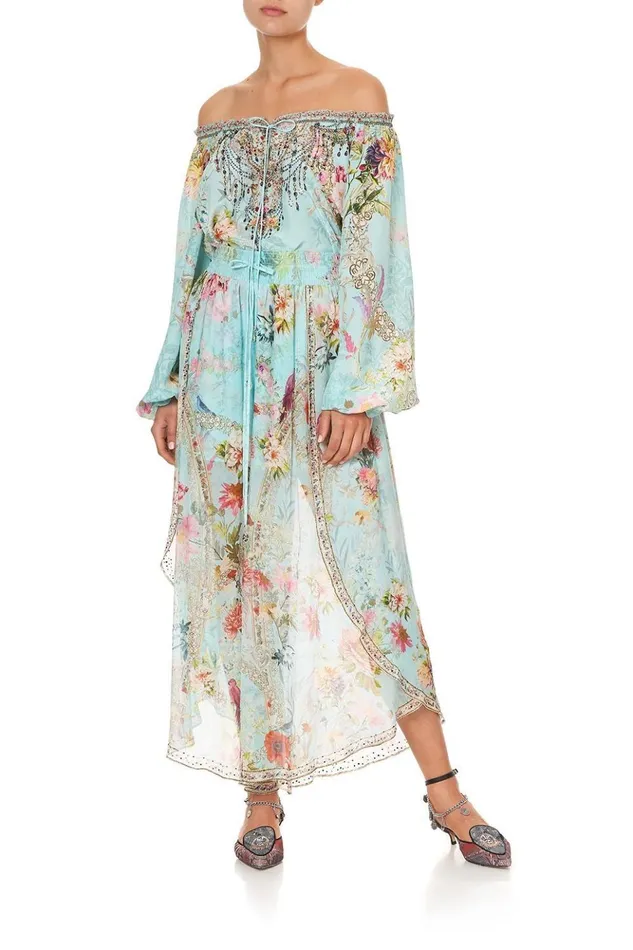 Women Tops Camilla Neck Tie Gathered Blouse A Royal Stitch Up