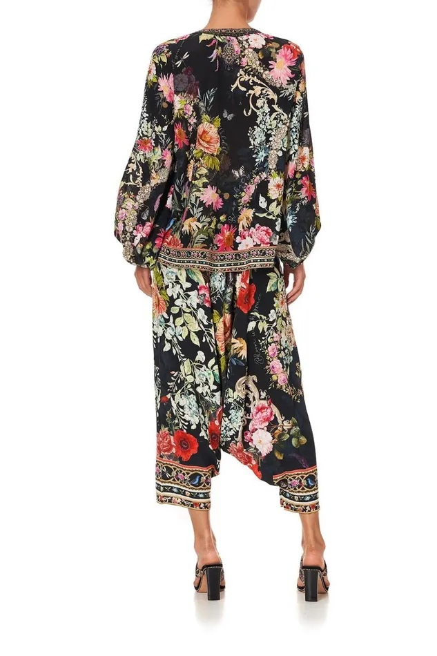 Women Tops Camilla Panel Sleeve Blouse Hampton Hive