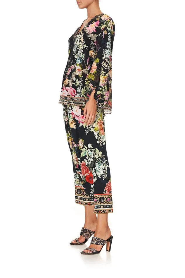 Women Tops Camilla Panel Sleeve Blouse Hampton Hive
