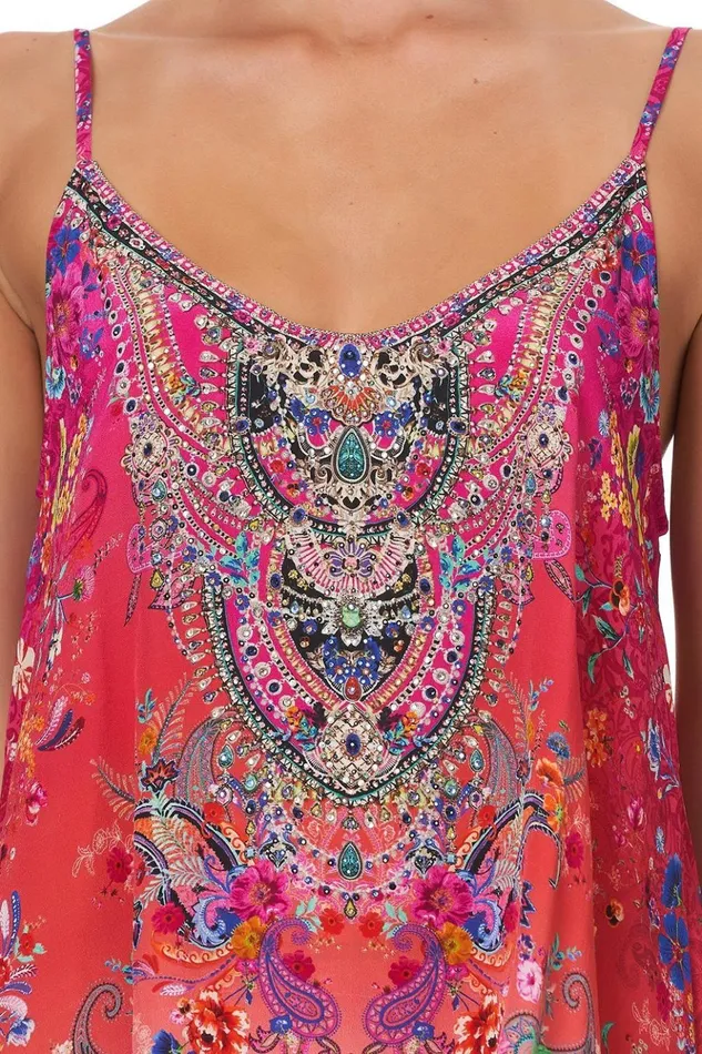 Women Tops Camilla Split Back Cami Free Love