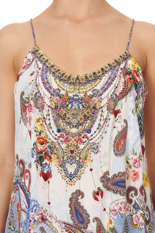 Women Tops Camilla T Back Shoestring Top Frida Freedom