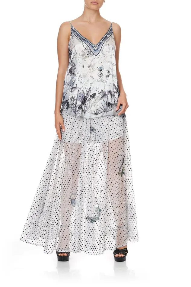 Women Tops Camilla V Neck Cami Moonlit Musings