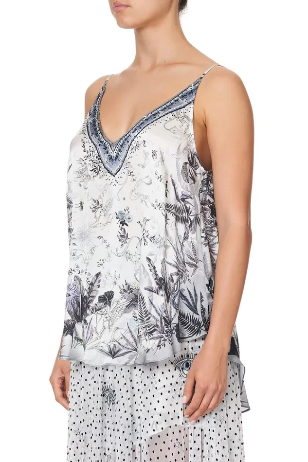 Women Tops Camilla V Neck Cami Moonlit Musings