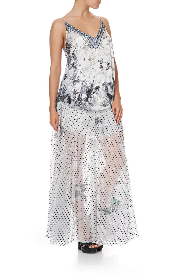 Women Tops Camilla V Neck Cami Moonlit Musings