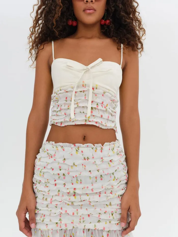 Women Tops For Love and Lemons Elodie Top Multi Women Tops For Love and Lemons Elodie Top Multi