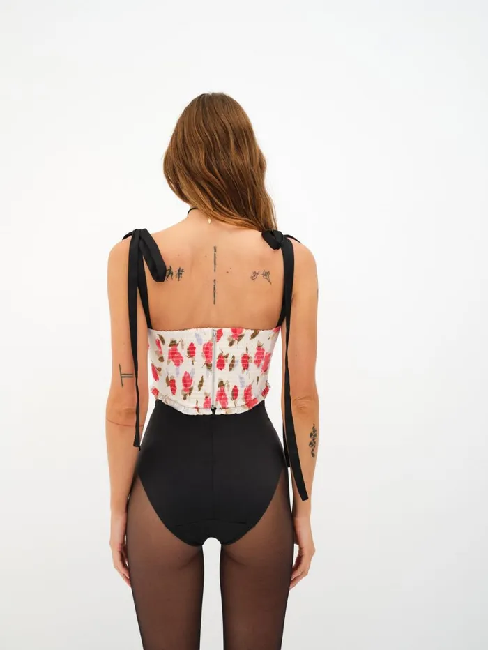 Women Tops For Love and Lemons Gayane Bustier Top White Women Tops For Love and Lemons Gayane Bustier Top White