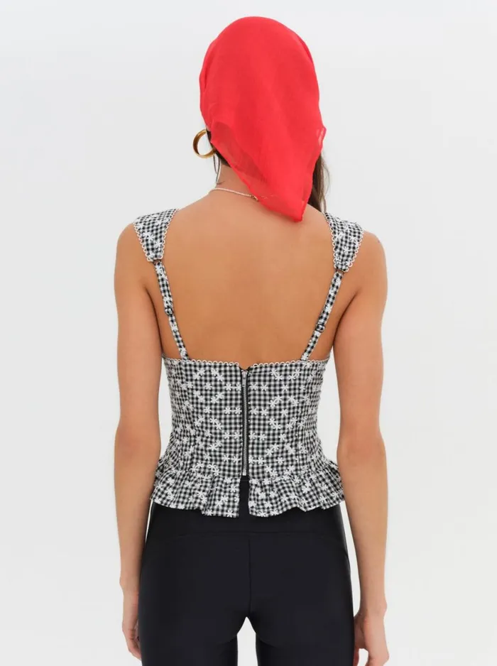 Women Tops For Love and Lemons Mimi Corset Top Black Women Tops For Love and Lemons Mimi Corset Top Black