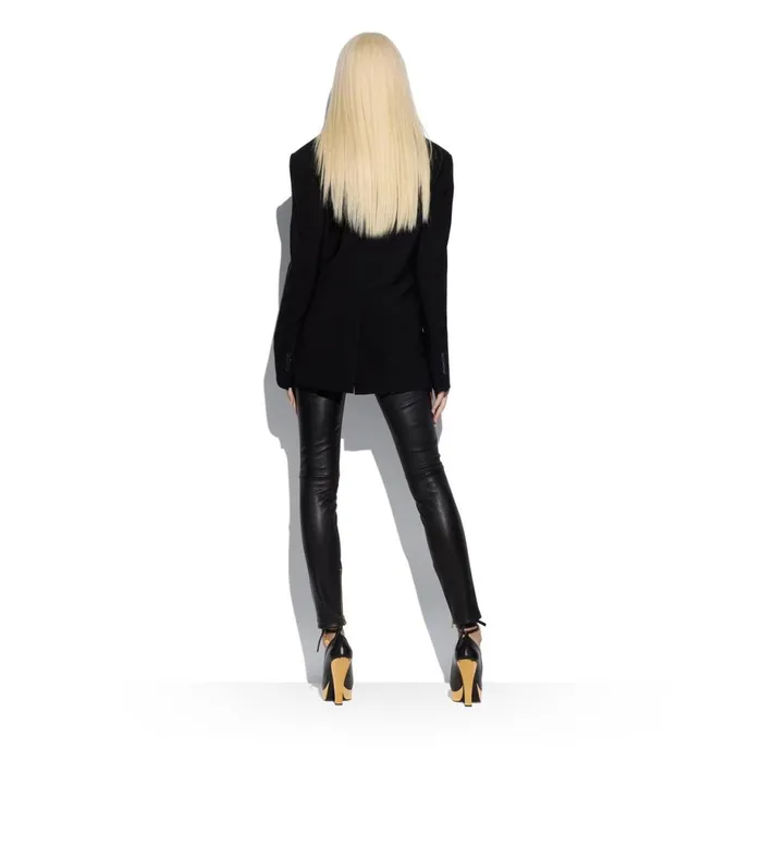 Women Tops Tom Ford Transparent Rib Jersey Tank Top Black Women Tops Tom Ford Transparent Rib Jersey Tank Top Black