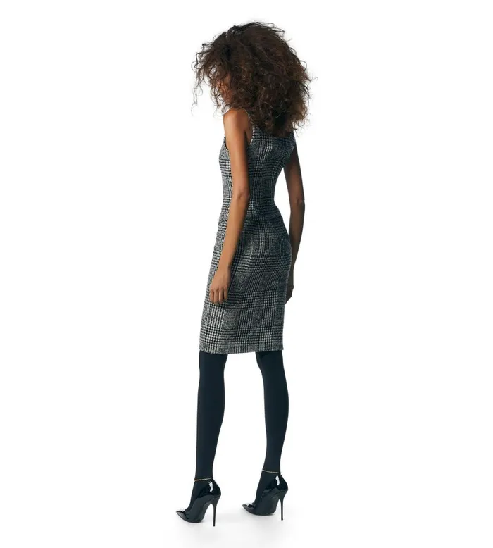 Women Tops Tom Ford Wool Zipped Corset Top Chalk and Black Women Tops Tom Ford Wool Zipped Corset Top Chalk and Black