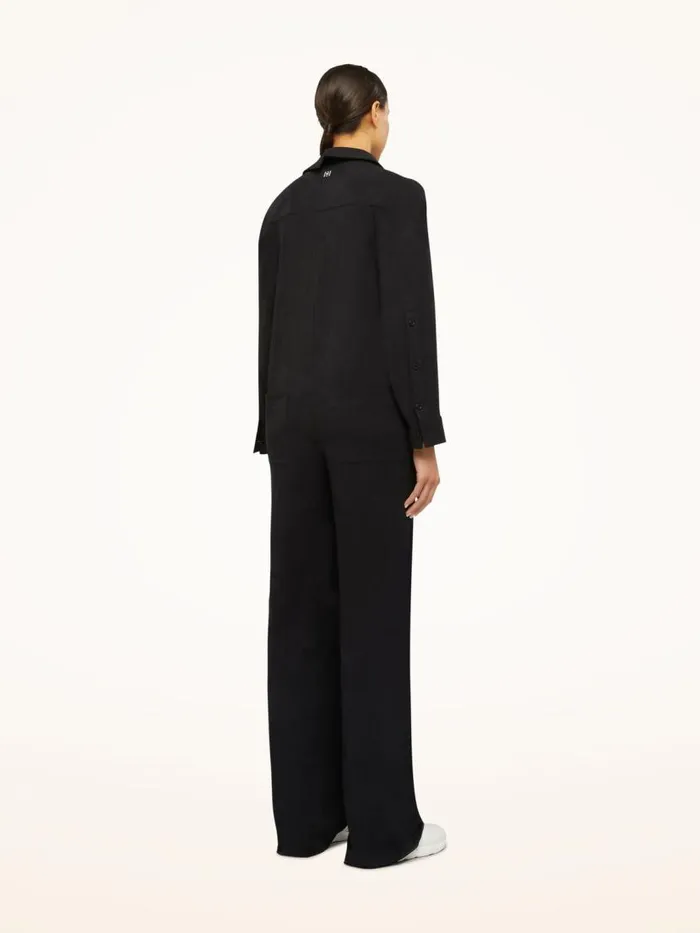 Women Trousers and Jumpsuits Wolford Aurora Pure Cut Jumpsuit Black