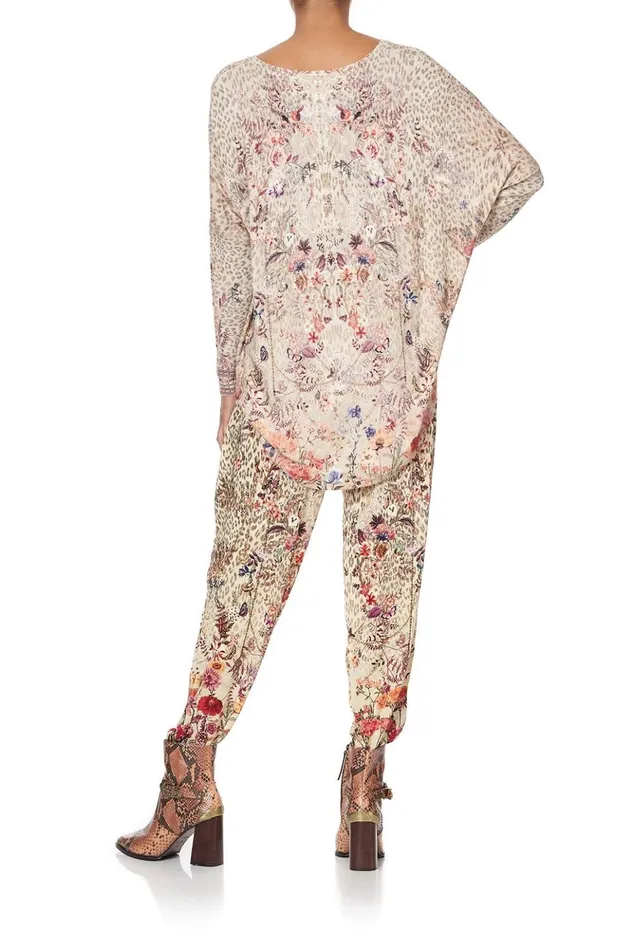 Women Trousers and Leggings Camilla Harem Pants With Front Pleats Drifting Dreamer