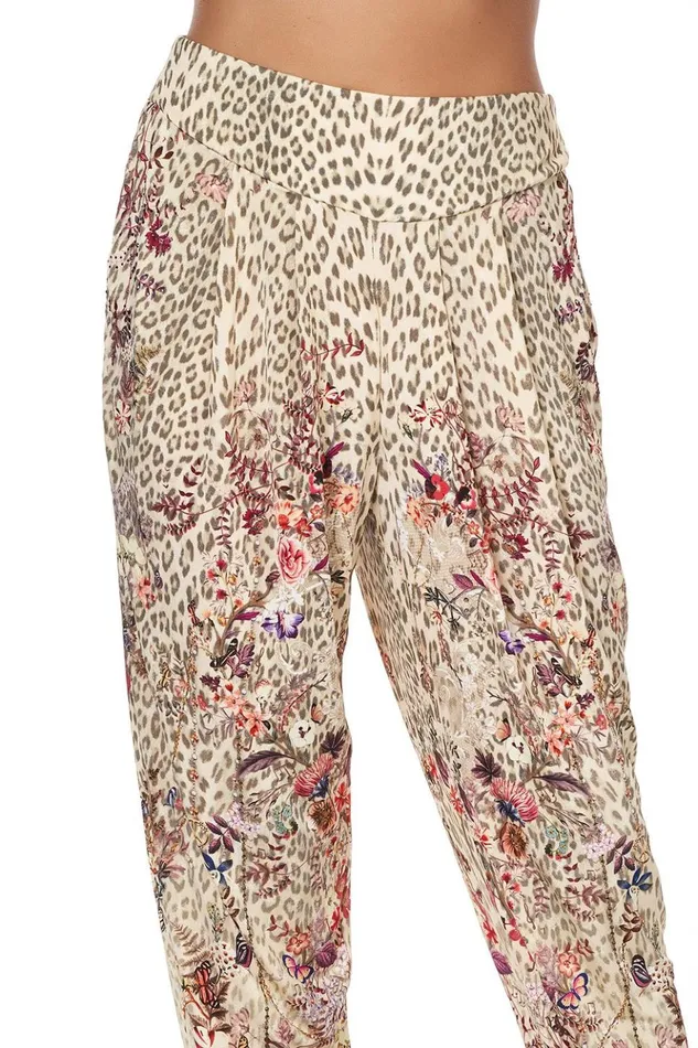 Women Trousers and Leggings Camilla Harem Pants With Front Pleats Drifting Dreamer