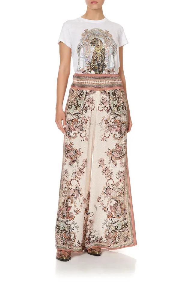 Women Trousers and Leggings Camilla Shirred Waist Pant Tales Of Talitha