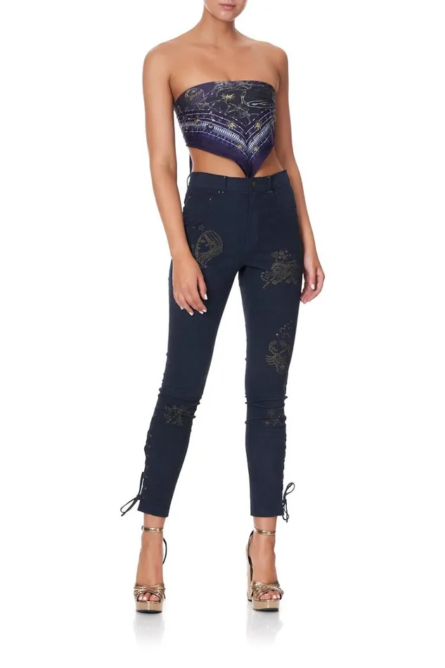Women Trousers and Leggings Camilla Skinny Leg Pants Its A Sign
