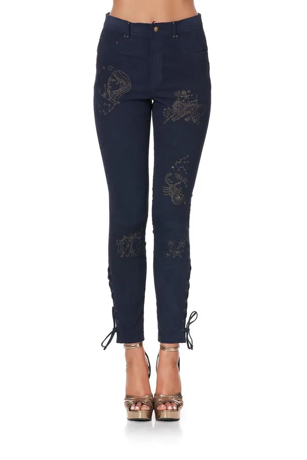 Women Trousers and Leggings Camilla Skinny Leg Pants Its A Sign