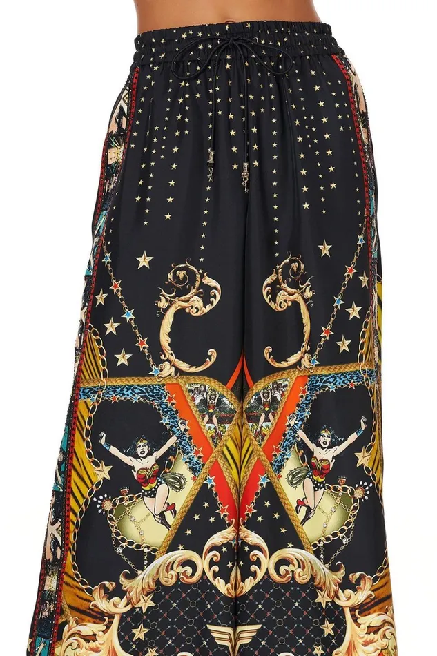 Women Trousers and Leggings Camilla Straight Leg Pant Wonder Woman