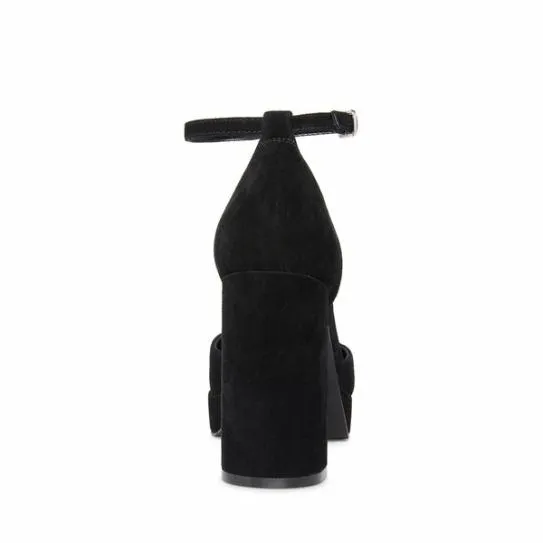 Women TRUTH BLACK SUEDE Black Suede Steve Madden Heels Women TRUTH BLACK SUEDE Black Suede Steve Madden Heels