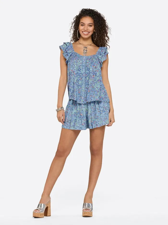 Women Violetta Top In Defined Blossoms Jessica Simpson Sets