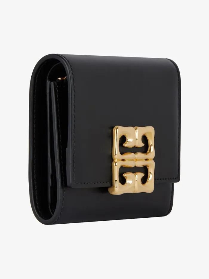 Women Wallets and Card Holders Givenchy 4G Liquid Wallet In Box Leather Black Women Wallets and Card Holders Givenchy 4G Liquid Wallet In Box Leather Black