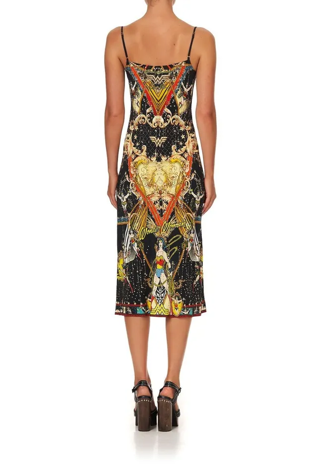 Women Wedding Guest Dresses Camilla Long Bias Slip Wonder Woman