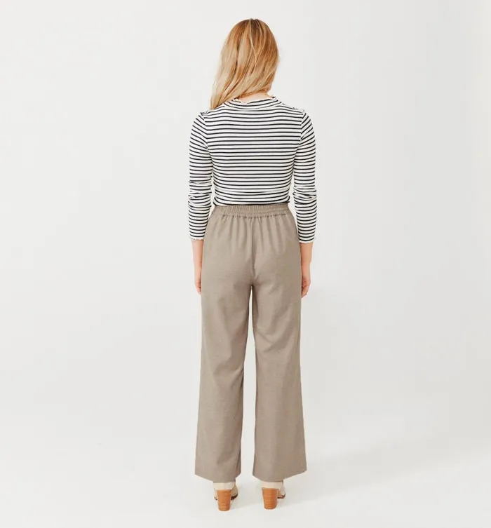 Women Wideleg Trousers 8211 Ecru Promod Trousers Women Wideleg Trousers 8211 Ecru Promod Trousers