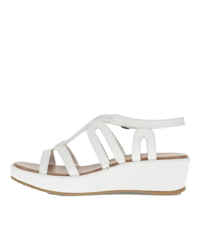 Women Wilma Wedge Sandal White Baretraps Wedge Sandals