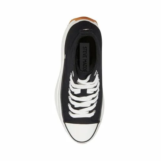 Women WINSTON BLACK Black Steve Madden Sneakers Women WINSTON BLACK Black Steve Madden Sneakers