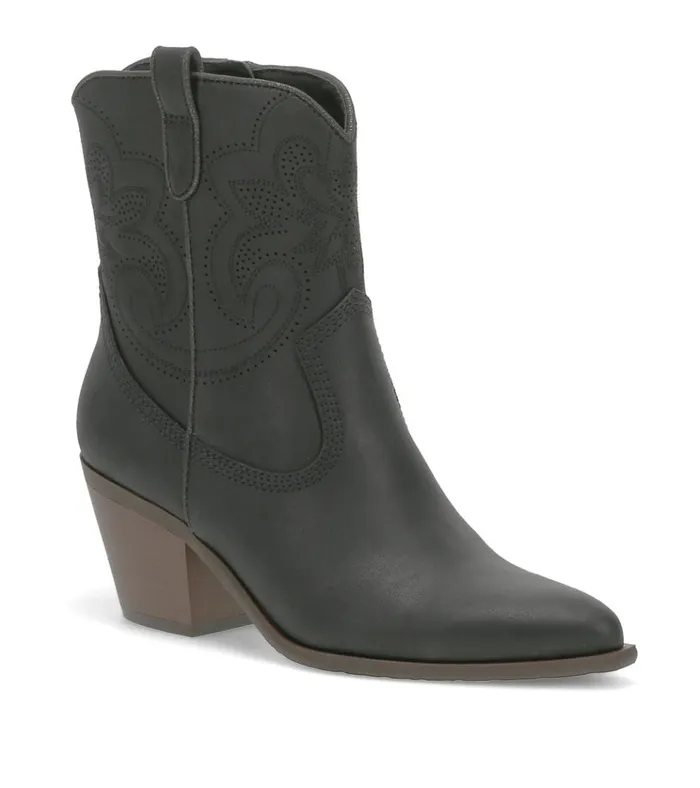 Women Yenni Western Boot Black Baretraps Booties