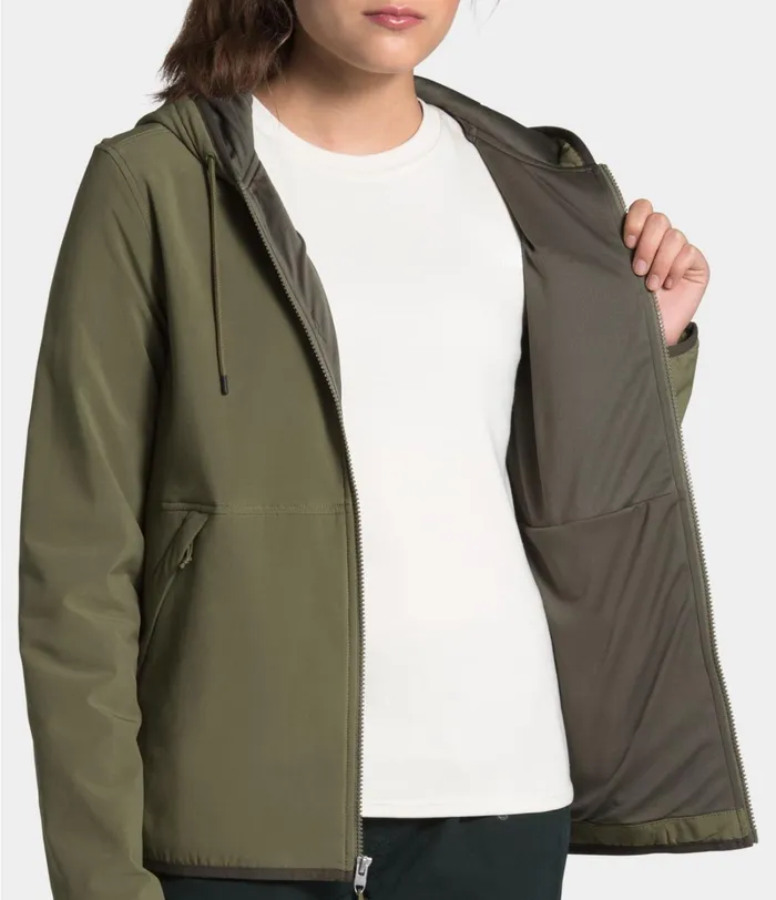 Womens The North Face Hoodies and Sweatshirts Mountain Sweatshirt Hoodie 30 Burnt Olive Green