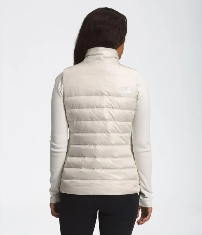 Womens The North Face Insulated and Down Jackets Aconcagua Vest Vintage White