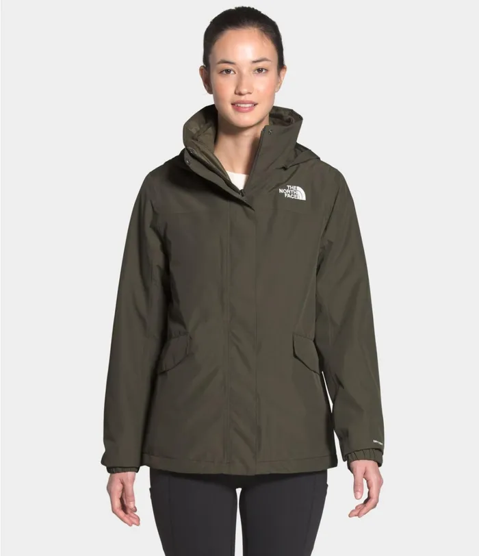 Womens The North Face Insulated and Down Jackets Osito Triclimate Jacket New Taupe