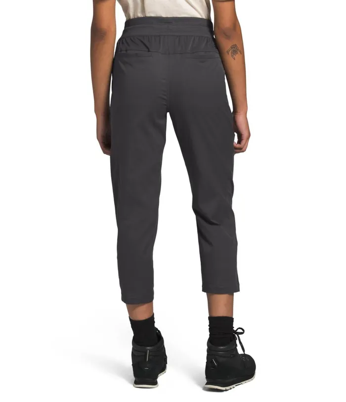 Womens The North Face Pants Aphrodite Motion Capri Graphite Grey