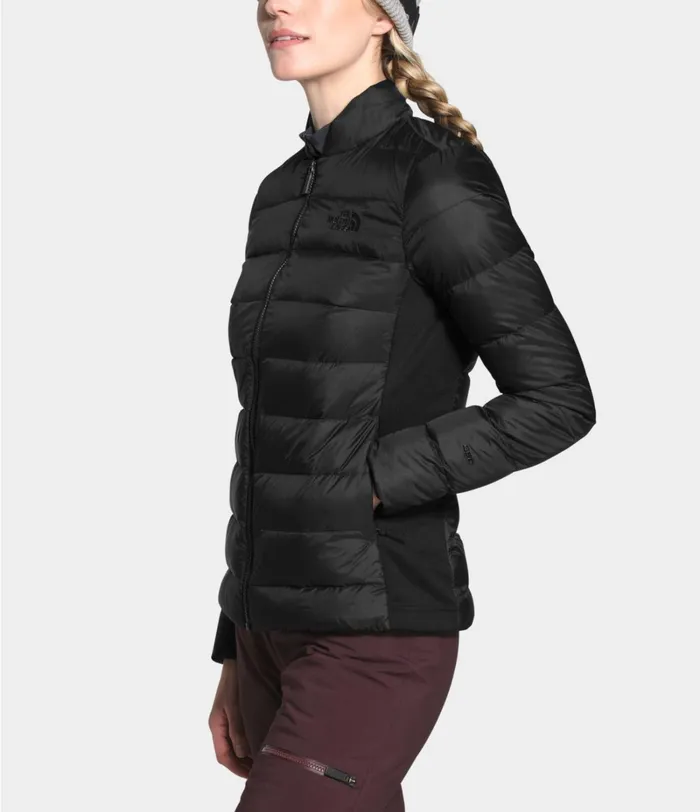 Womens The North Face Snow Lucia Hybrid Down Jacket Tnf Black