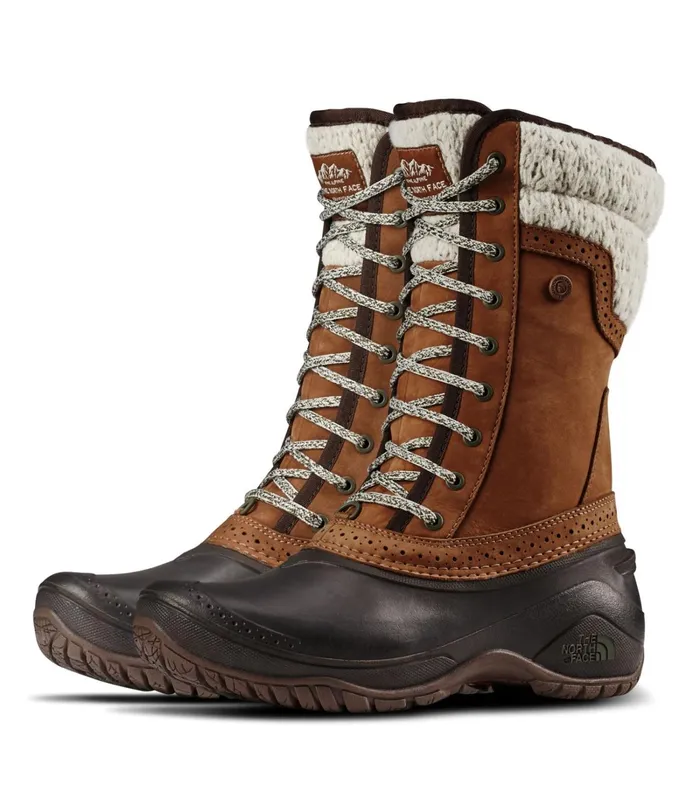 Womens The North Face Winter Boots Shellista II Mid Boots Dachshund Browndemitasse Brown Womens The North Face Winter Boots Shellista II Mid Boots Dachshund Browndemitasse Brown