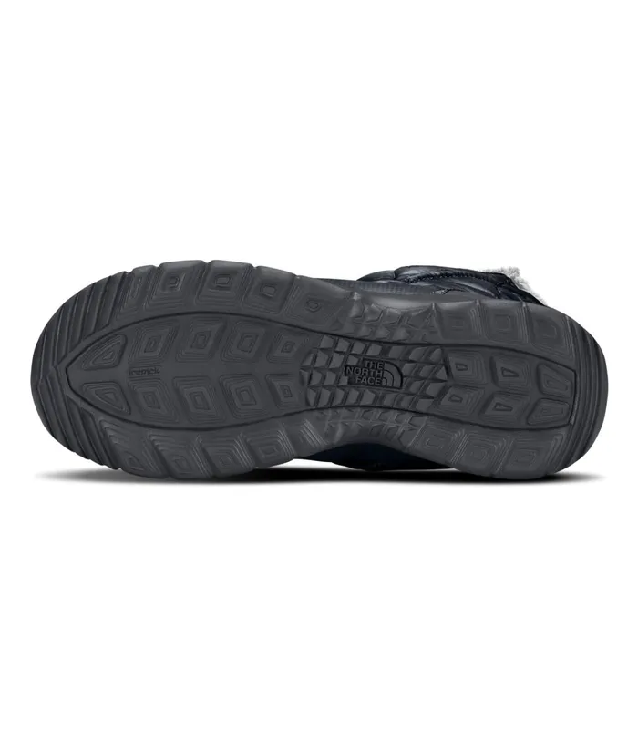 Womens The North Face Winter Boots Thermoball Eco Microbaffle Bootie Zip Zinc Greymicro Chip Grey
